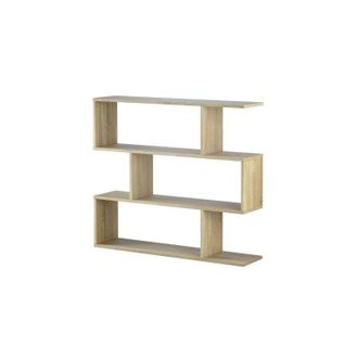 Calicosy Libreria/scaffale da terra 3 vani rovere canadian