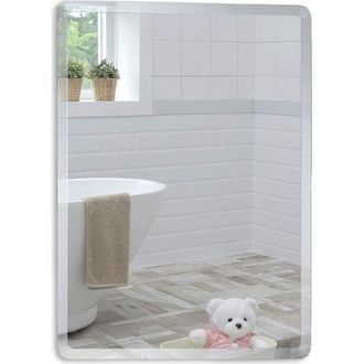 OEM Espejo De Pared Rectangular Sencillo Y Elegante Para Ba&ntilde;o (60 Cm X 40 Cm)