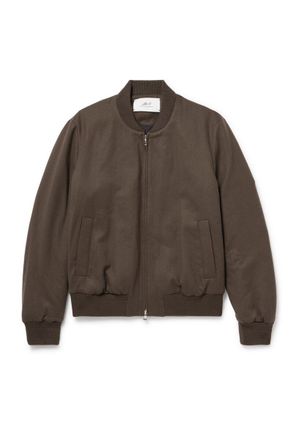 Mr P. Padded Cashmere-Blend Bomber Jacket