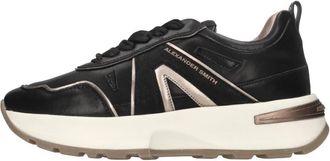 Alexander Smith Liverpool Sneakers - Dames - Sneakers - Zwart - 40 EU - Leer - Schoenen