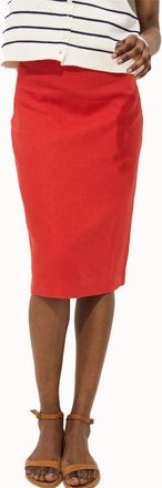 Alex Mill Maya Pencil Skirt In Chili