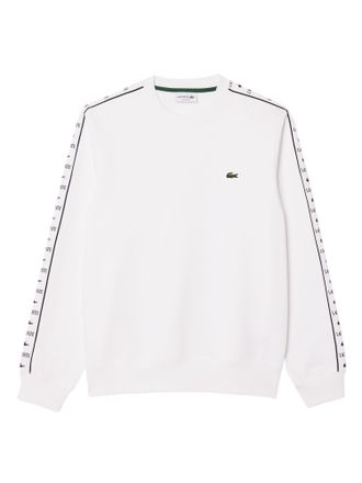 Lacoste Mens Pullover - White Cotton - Size X-Small