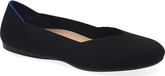 Rothy's The Daily Ballet Flat in Black at Nordstrom, Size 10.5