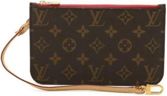 Louis Vuitton Pre-owned Clutches, female, Brown, Size: ONE SIZE Pre-owned Clutch