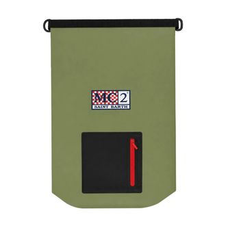 MC2 Saint Barth Backpacks, female, Green, Size: ONE SIZE Baq0001 Roll-top Backpack