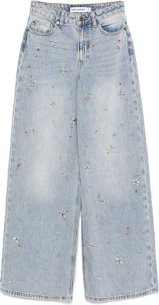 Self Portrait Zelfportret jeans blauw