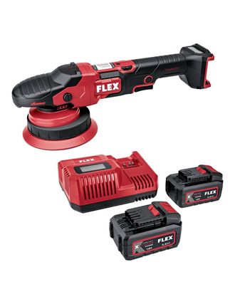 Flex Pulidora Exc&eacute;ntrica Flex Xfe 15 150 18-ec Set (2 X 5,0 Ah + Ca 12/18v)