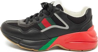 Gucci Sneakers Rhyton in pelle - Nero