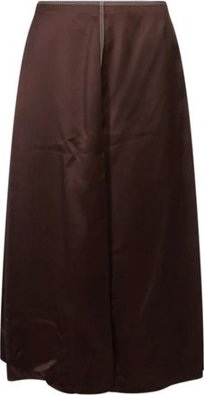 Marni Rokken, Dames, Bruin, XS, Midi Skirts
