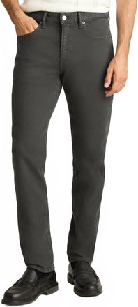 Bonobos Mens Travel Stretch Straight Jeans In Rockville Charcoal Gray