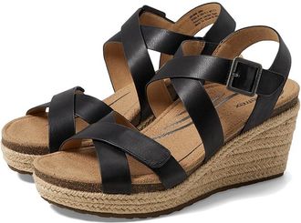 Aetrex Anna Womens Sandals Black : EU 43 (US Womens 11.5-12) M (B), Leather