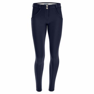 Freddy Leggings FREDDY Leggings WRUP2RC001ORG, Damen, Gr. XL, EURO, blau (dazzling blau), Obermaterial: 81% Baumwolle CO. 19% Elasthan EL., Hosen Leggings