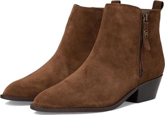 Lucky Brand Ailein Ankle Bootie Womens Boots Desert Palm : 6.5 B - Medium, Leather