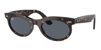 Ray-Ban RB2242F Wayfarer Oval Asian Fit 902/R5 Mens Sunglasses Tortoiseshell Size 53