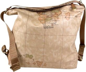 Alviero Martini 1A Classe Soft Hobo - Dames - Schoudertassen - Beige - ONE Size - Tassen