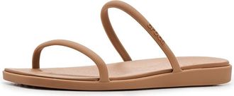 Crocs Miami Two-Strap Sandals Womens Sandals Milk Chocolate : 10 M, Synthetic
