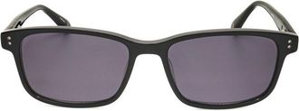 Hackett Mens Black Rectangular Sunglasses HEKS1258