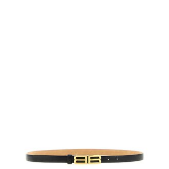 Balenciaga Belts, female, Black, Size: 75 CM Bolero BB Belt