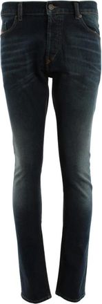 Diesel Tepphar Jeans - Heren - Slim Fit Jeans - Blauw - W34 L32 - Katoen - Jeans