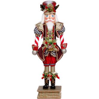 Mark Roberts North Pole Checkered Nutcracker, Medium at Nordstrom