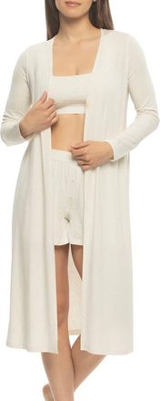 Felina Lena Robe in Sand at Nordstrom, Size X-Large