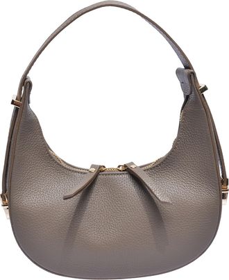 Isabella Rhea Beige Rundleer Tas