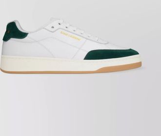 Saint Laurent leather low-top sneakers