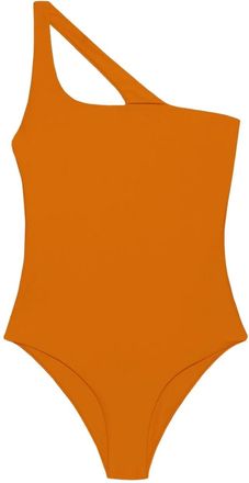 JADE Swim one-shoulder swimsuit - Orange