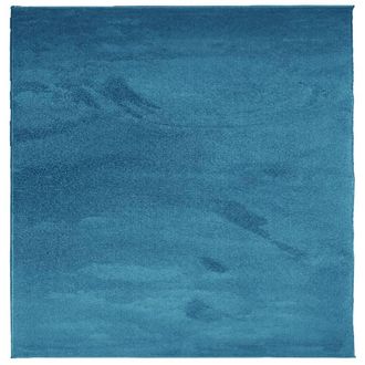 Berkfield Home Rug OVIEDO Short Pile Turquoise 240x240 cm | Size: Medium