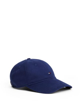 Tommy Hilfiger Baseball Cap TOMMY HILFIGER TH FLAG 85 SOFT 6 PANEL CAP, Damen, blau (preppy navy), Baumwolle, Caps Baseball Cap, mit Logostickerei gr&ouml;ssenverstellbar
