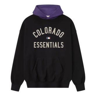Fear of God Rockies Sport Hoodie Vintage Black Purple Reign 192ML252023F