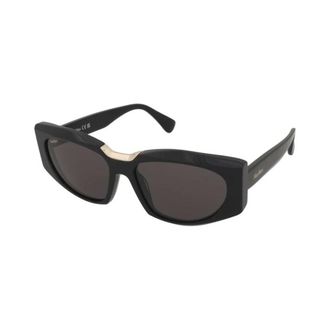 Max Mara Sunglasses - unisex - Max Mara - Sunglasses - Black - 56 MM - Accessories