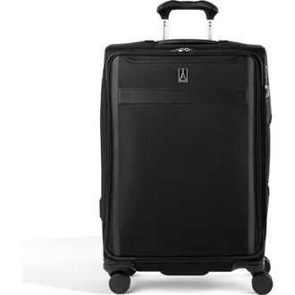 Travelpro Versapack + Lightweight Softside Expandable 25 Medium Check In Spinner Luggage in Black at Nordstrom