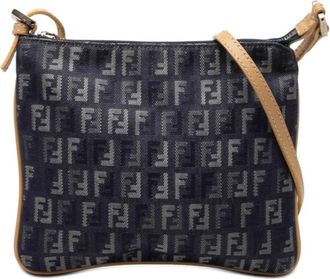 Fendi Pre-owned Fendi Zucchino Denim Crossbody Ladies YVH8YFSRUGCS6M9H