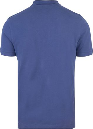 K-Way Mens Polo Amedee Piquet Blue Cotton Shirts T-shirts And Polos