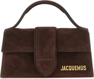 Jacquemus Le Bambino leren handtas