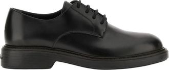 Hogan H704 Derby - Heren - Nette schoenen - Zwart - 43 EU - Leer - Schoenen