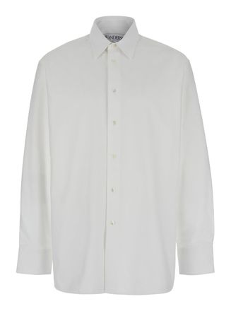 J.W.Anderson J. W. Anderson White Shirt With Classic Collar In Cotton Man