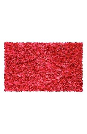 R16 Home Shaggy Raggy Rug in Red at Nordstrom Rack