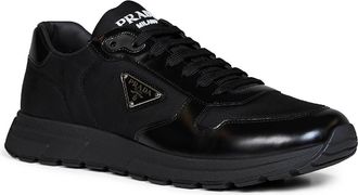 Prada Mens Sneakers Prax 01 Re-Nylon Black Recycled Polyamide Trainers
