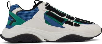 Amiri Black/Teal Bone Runner Sneakers