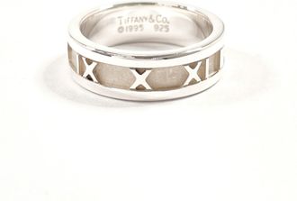 Tiffany & Co. Silver Silver 925 Band Ring (Pre-Owned)