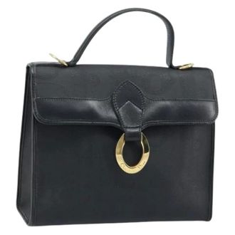 Dior Pre-owned Handbags, female, Black, Size: ONE SIZE Pre-owned Vintage Hand Bag