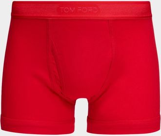 Tom Ford Men & apos;s Cotton Jersey Boxer Briefs