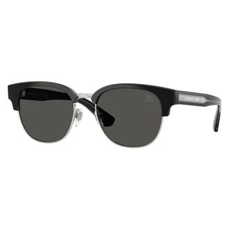 Burberry Sunglasses, male, Black, Size: 52 MM Round Sunglasses