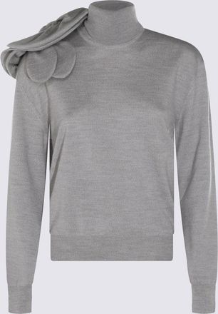 Moschino Sweaters Blacks And Greys-Donna