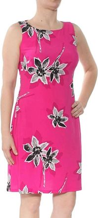 American Living Floral Print Mini Dress In Pink Multi