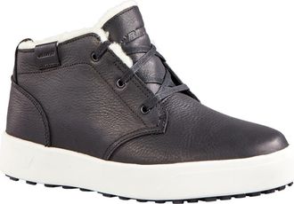 Baffin Distillery Waterproof Faux Shearling Lined Chukka Boot in Black at Nordstrom, Size 10.5