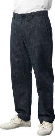Hansen Trygve Trousers In Denim Blue