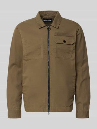 Barbour Regular Fit Hemdjacke aus reiner Baumwolle Modell CRAIL WAX in Beige, Gr&ouml;&szlig;e XXXL